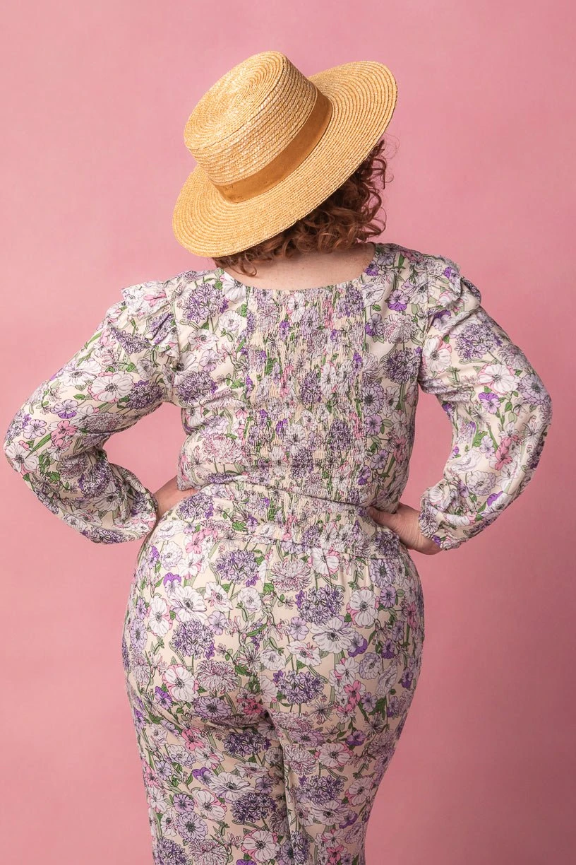 Lo Blouse In Floral Bloom 8 Lo Blouse In Floral Bloom - Image 8