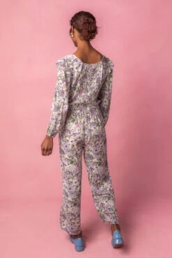 Lo Pants In Floral Bloom -Fashion Clothing Store Lo Studio Easter24 18 544613