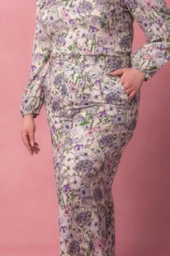 Lo Pants In Floral Bloom -Fashion Clothing Store Lo Studio Easter24 6 818079