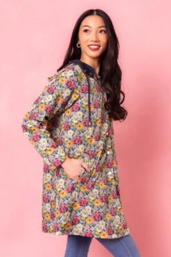 London Raincoat Made With Liberty Fabric -Fashion Clothing Store LondonJacket Studio LibertyLondon24 18 307382