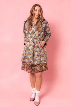 London Raincoat Made With Liberty Fabric -Fashion Clothing Store LondonJacket Studio LibertyLondon24 22