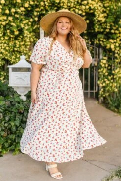 Lucy Dress In Strawberry Fields -Fashion Clothing Store LucyStrawberryFeilds StGeorge SS23 24 922115