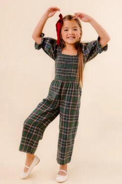 Mini Madeline Jumpsuit In Plaid - FINAL SALE -Fashion Clothing Store MadelineJumpsuit 6