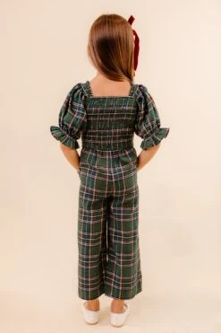 Mini Madeline Jumpsuit In Plaid - FINAL SALE -Fashion Clothing Store MadelineJumpsuit 8