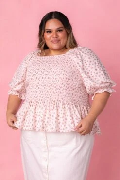 Madeline Top In Pink -Fashion Clothing Store MadelinePink Studio Spring2 2 804704