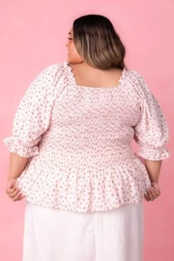 Madeline Top In Pink -Fashion Clothing Store MadelinePink Studio Spring2 4 558451