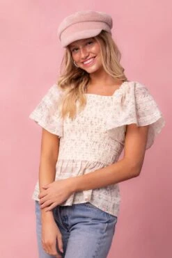 Madison Top In Eyelet Floral -Fashion Clothing Store MadisonTop 1 335394