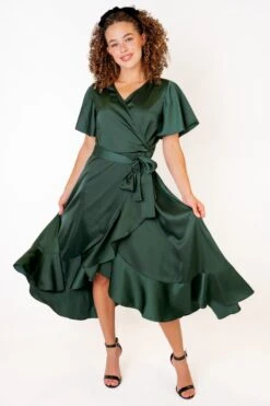 Maggie Dress In Emerald -Fashion Clothing Store MaggieEmerald Studio F23 2 585704