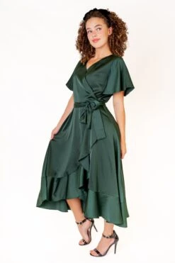 Maggie Dress In Emerald -Fashion Clothing Store MaggieEmerald Studio F23 4 256194
