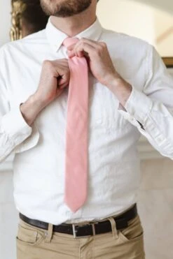 Mens Max Tie In Spring Pink -Fashion Clothing Store MaxTies Studio Easter24 3 484815