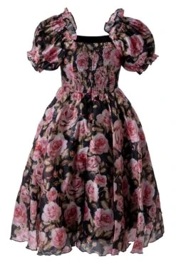 Mini Melody Dress In Midnight Rose 12 Mini Melody Dress In Midnight Rose -Fashion Clothing Store MelodyMidnightRose Mini Back 408914