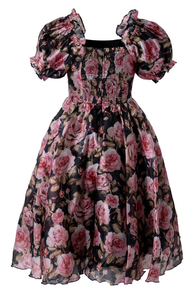 Mini Melody Dress In Midnight Rose 3 Mini Melody Dress In Midnight Rose - Image 3