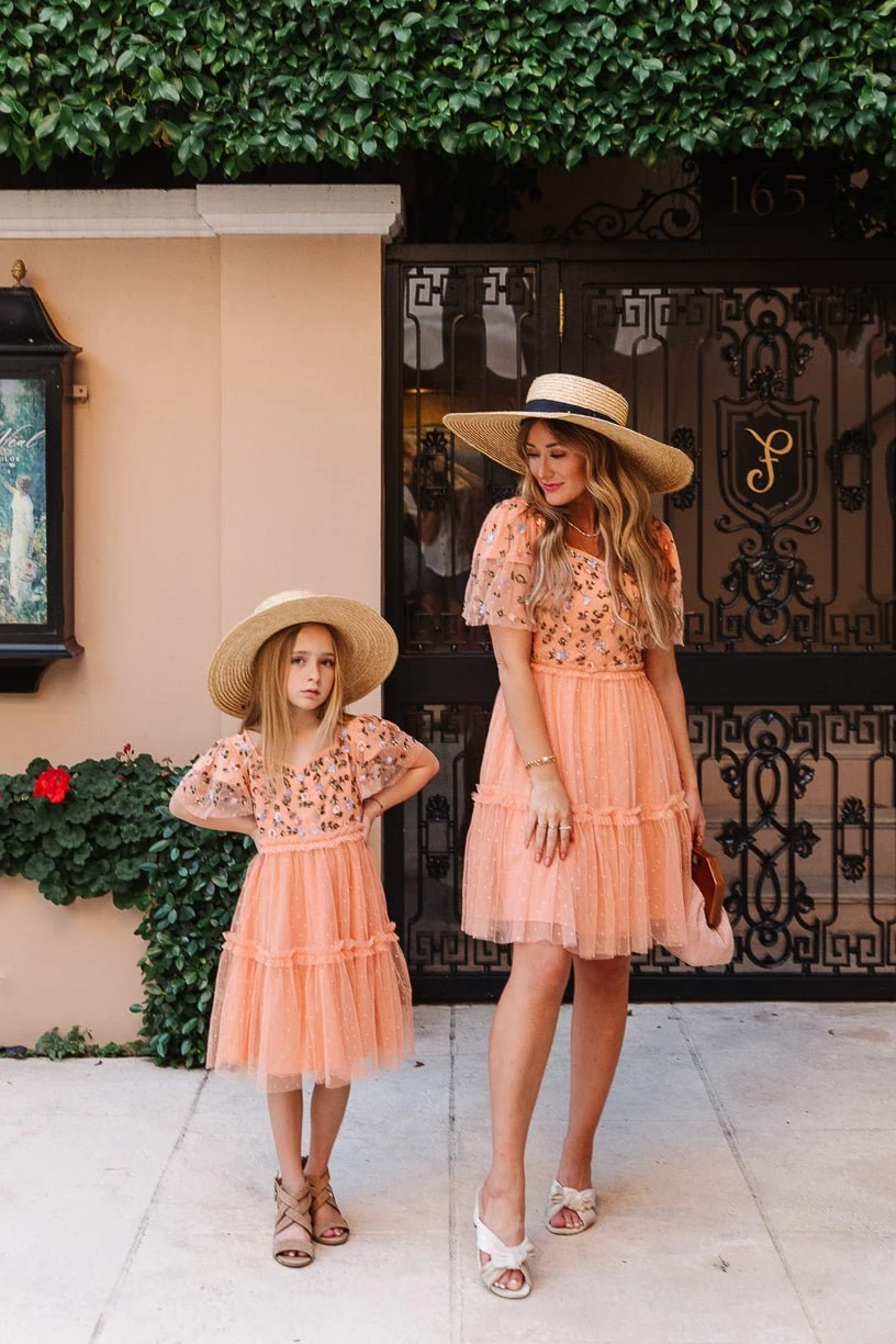 Milan Dress In Sorbet - FINAL SALE 2 Milan Dress In Sorbet - FINAL SALE - Image 2