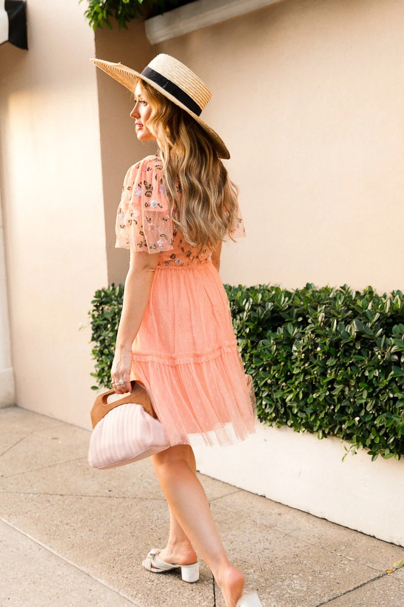 Milan Dress In Sorbet - FINAL SALE 8 Milan Dress In Sorbet - FINAL SALE - Image 8