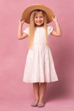 Mini Betty Dress In White -Fashion Clothing Store MiniBettyDress Studio Spring24 2