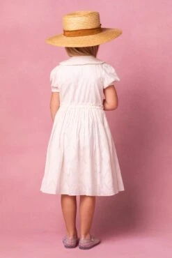 Mini Betty Dress In White -Fashion Clothing Store MiniBettyDress Studio Spring24 6