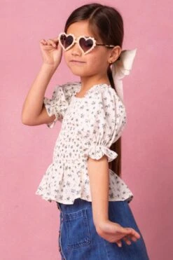 Mini Madeline Top In Blue -Fashion Clothing Store MiniMadelineTops Studio Spring24 05