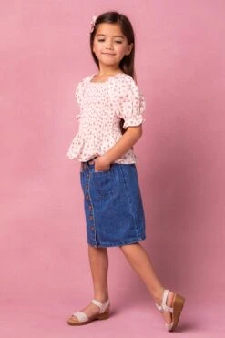 Mini Madeline Top In Pink -Fashion Clothing Store MiniMadelineTops Studio Spring24 10