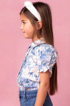 Mini Sophia Blouse -Fashion Clothing Store MiniSophiaBlouseandEmmaSkirt Studio Spring24 04
