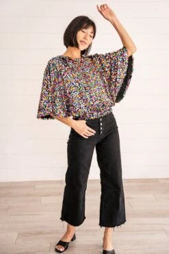 Confetti Top - FINAL SALE -Fashion Clothing Store NYE Studio W23 31 382902