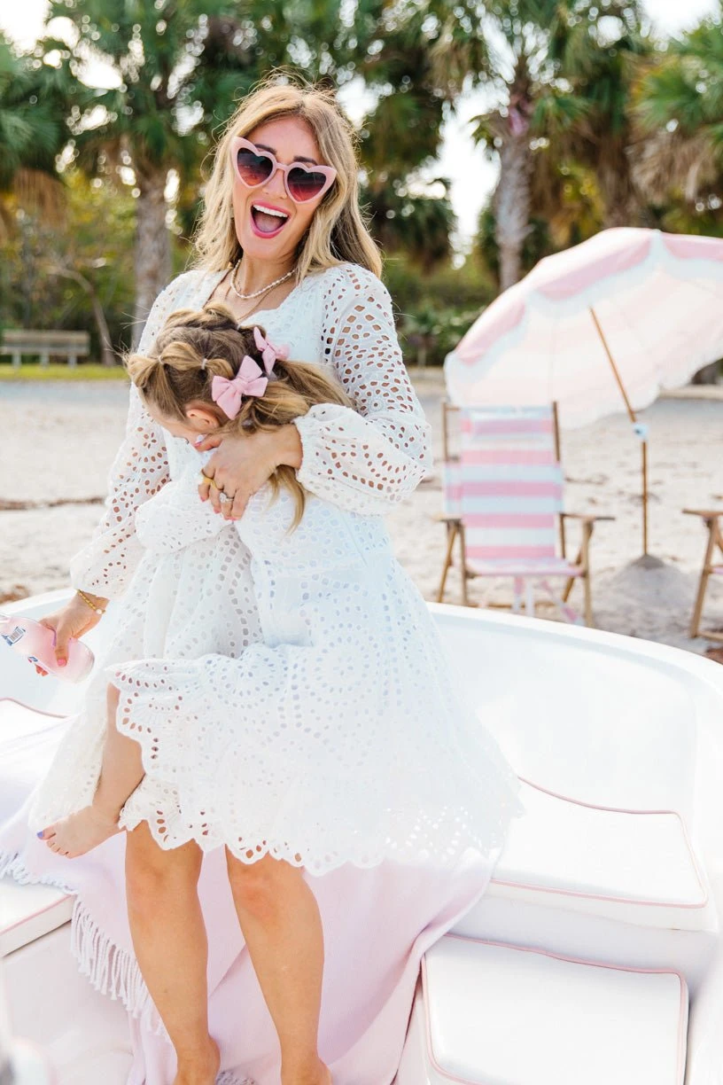 Mini Naomi Eyelet Dress 8 Mini Naomi Eyelet Dress - Image 8