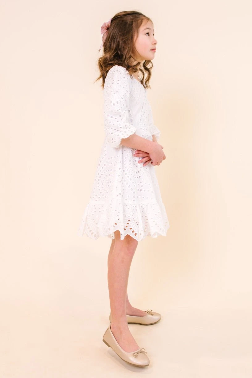 Mini Naomi Eyelet Dress 11 Mini Naomi Eyelet Dress - Image 11