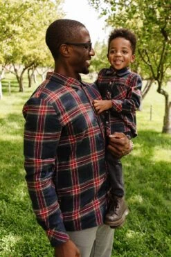 Madeline Men's Shirt In Navy Plaid - FINAL SALE -Fashion Clothing Store NavyPlaidMadeline FW23 Colorcorrect 45 d1f850bc 82e5 4d68 99ea cd624bea4a1e 510262