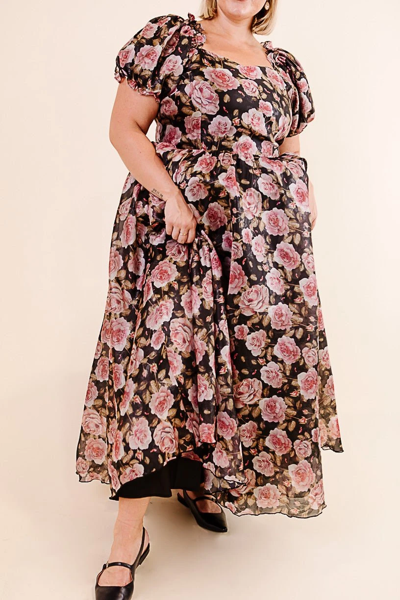 Melody Dress In Midnight Rose 14 Melody Dress In Midnight Rose - Image 14