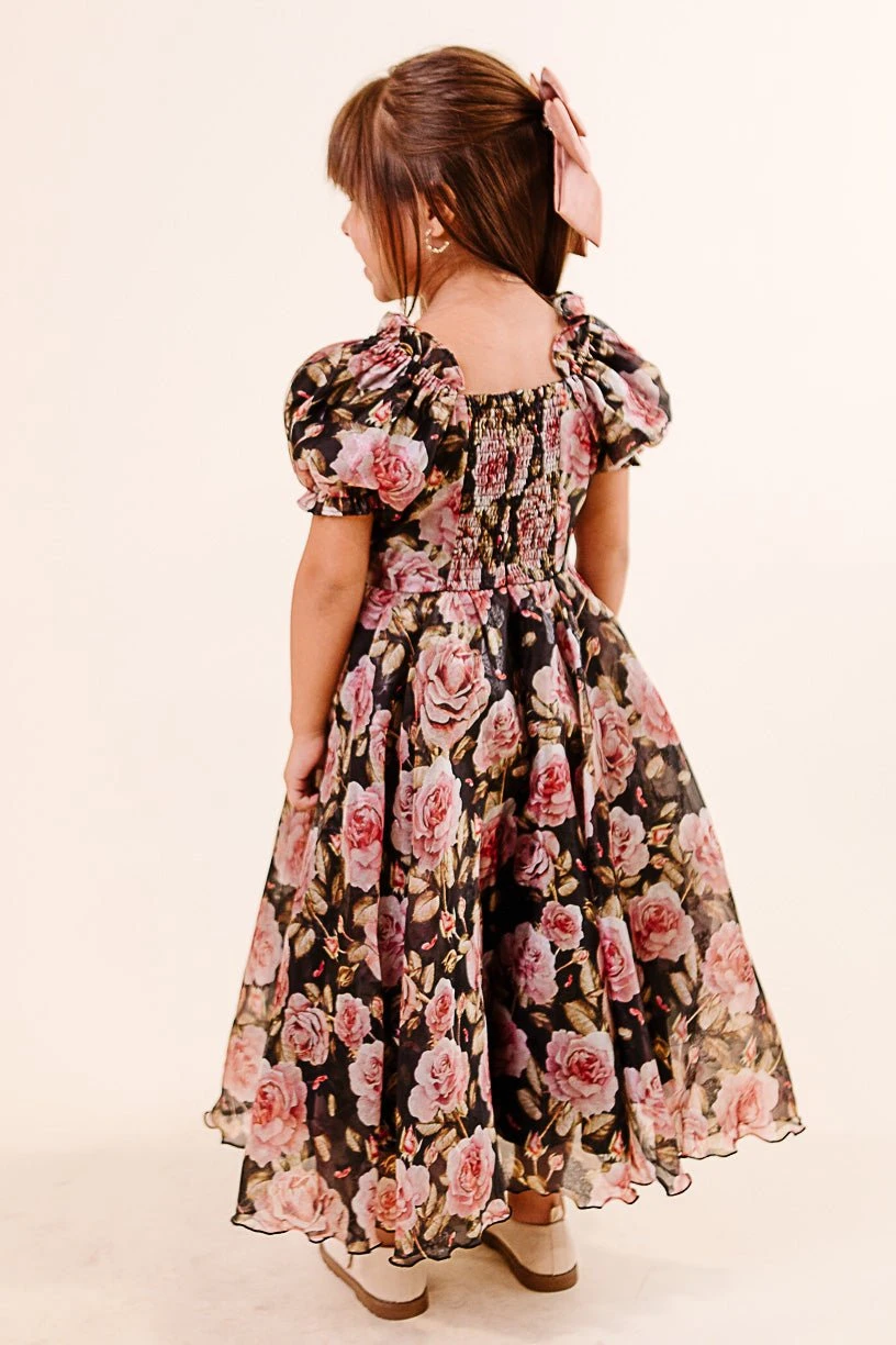 Mini Melody Dress In Midnight Rose 8 Mini Melody Dress In Midnight Rose - Image 8