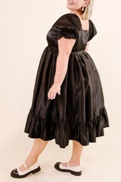 Coco Dress In Black - FINAL SALE -Fashion Clothing Store Noir Collection 129 535063