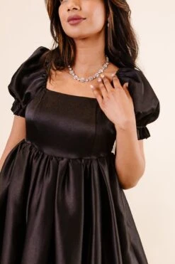 Coco Dress In Black - FINAL SALE -Fashion Clothing Store Noir Collection 224