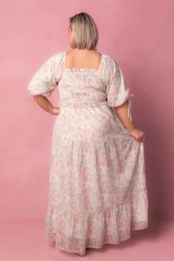 Nora Dress In Spring Watercolor 18 Nora Dress In Spring Watercolor -Fashion Clothing Store NoraWatercolor Studio Easter24 09 187444