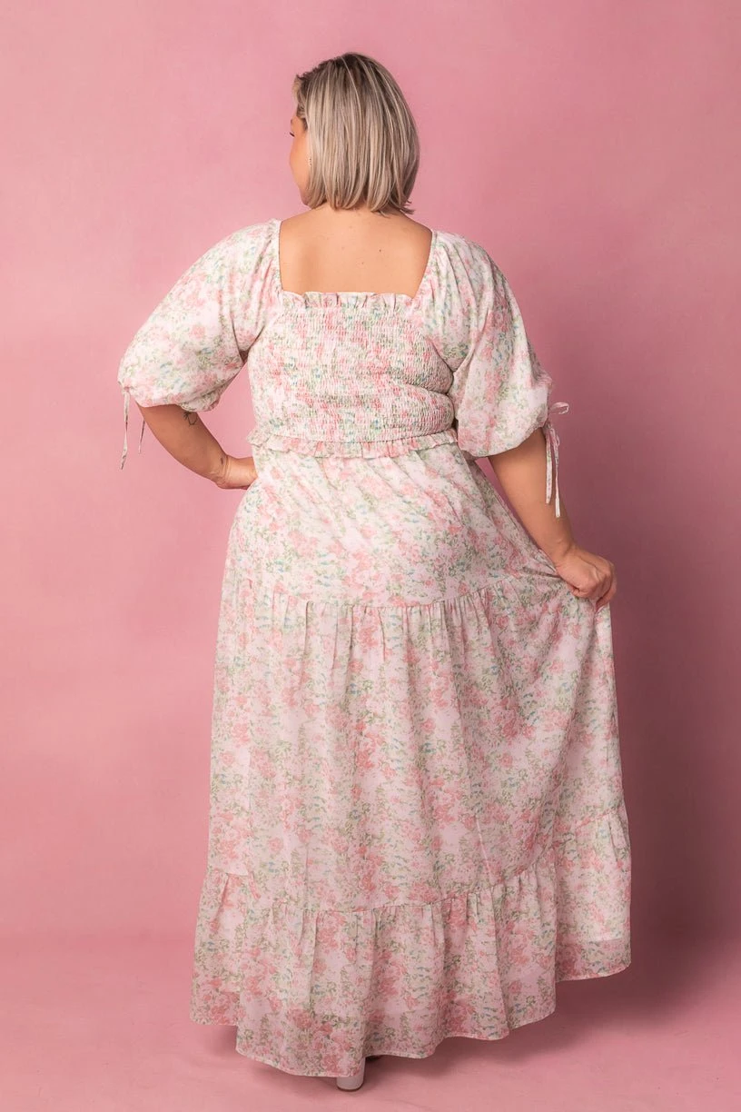 Nora Dress In Spring Watercolor 9 Nora Dress In Spring Watercolor - Image 9