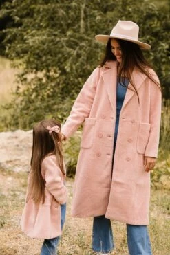 Mini Polly Coat In Pink - FINAL SALE -Fashion Clothing Store PollyCoat ConradRanch F23 11 391764