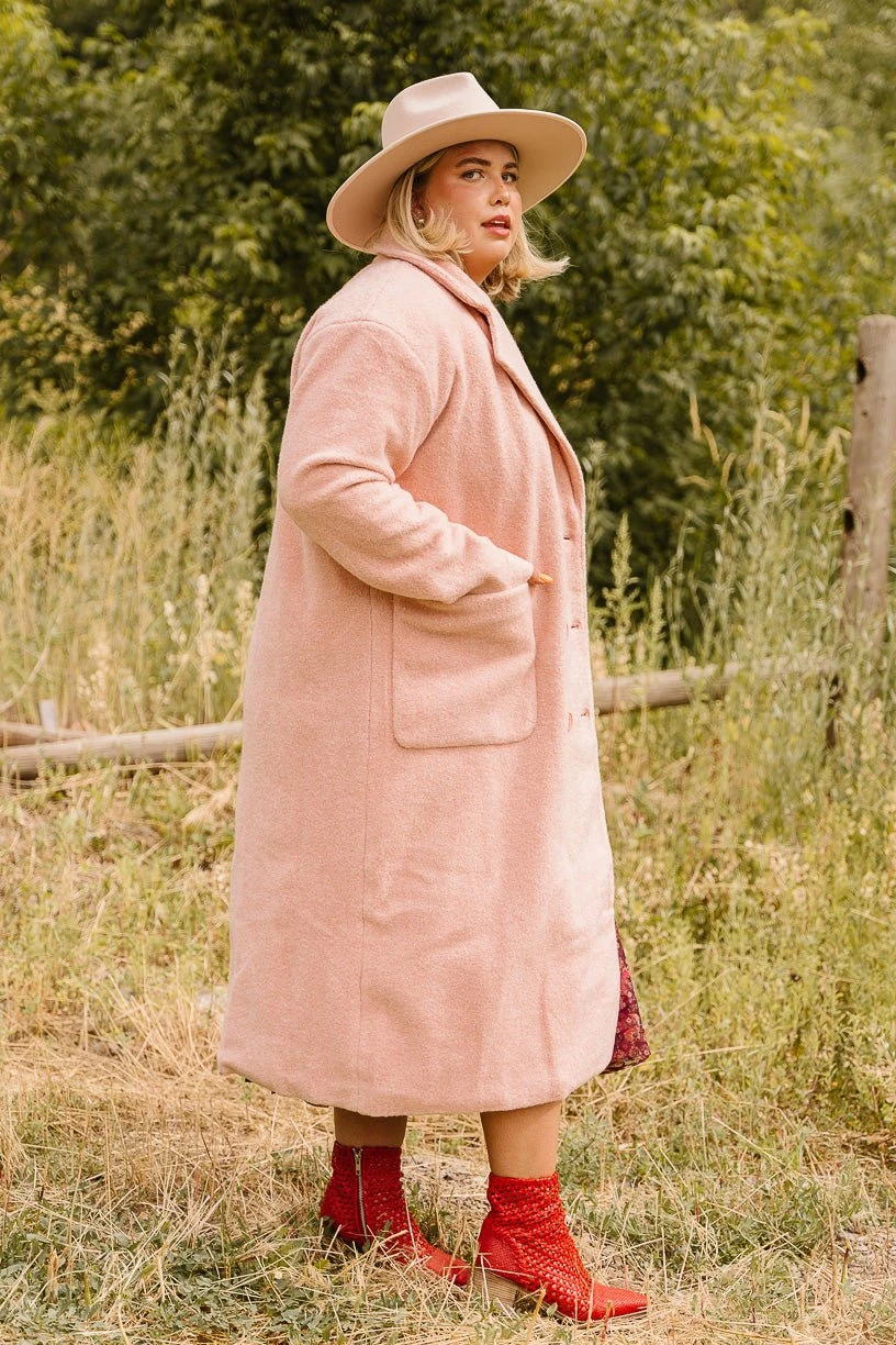 Polly Coat In Pink - FINAL SALE 14 Polly Coat In Pink - FINAL SALE - Image 14