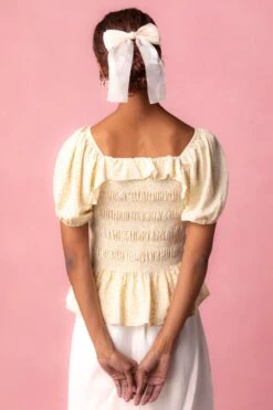 Rae Top In Yellow -Fashion Clothing Store RaeTopYellow Studio Spring1 2 913950