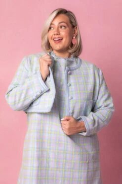 Reese Jacket In Periwinkle Blue