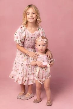 Mini Roselyn Dress In Pink -Fashion Clothing Store RoselynPink Studio 1 2 233152