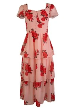 Roses Are Red Dress - FINAL SALE -Fashion Clothing Store RosesAreRed front 490601