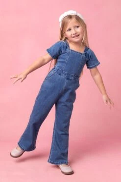 Mini Ryan Denim Jumpsuit