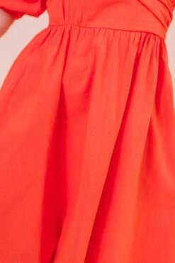 Sage Dress In Coral - FINAL SALE -Fashion Clothing Store SageinCoral Studio SS23 10 746125