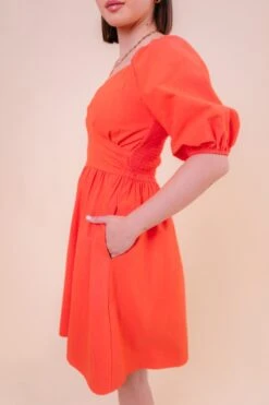 Sage Dress In Coral - FINAL SALE -Fashion Clothing Store SageinCoral Studio SS23 11 874883