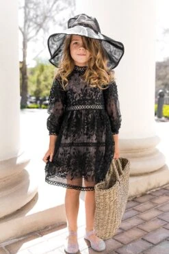Mini Sicily Dress In Black - FINAL SALE -Fashion Clothing Store Sicily Black Mini 2 746297