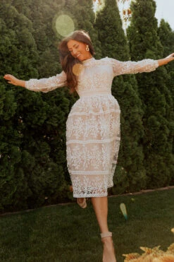 Sicily Dress - Champagne Lining -Fashion Clothing Store Sicily LIfestye Restock24 1