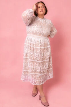 Sicily Dress - Champagne Lining -Fashion Clothing Store Sicily Studio Restock 1