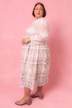 Sicily Dress - Champagne Lining -Fashion Clothing Store Sicily Studio Restock 2