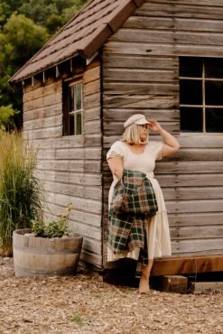 Sienna Dress In Cream - FINAL SALE -Fashion Clothing Store SiennaCream ConradRanch F23 23