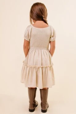 Mini Sienna Dress In Cream - FINAL SALE -Fashion Clothing Store SiennaCream Studio F23 07 621181