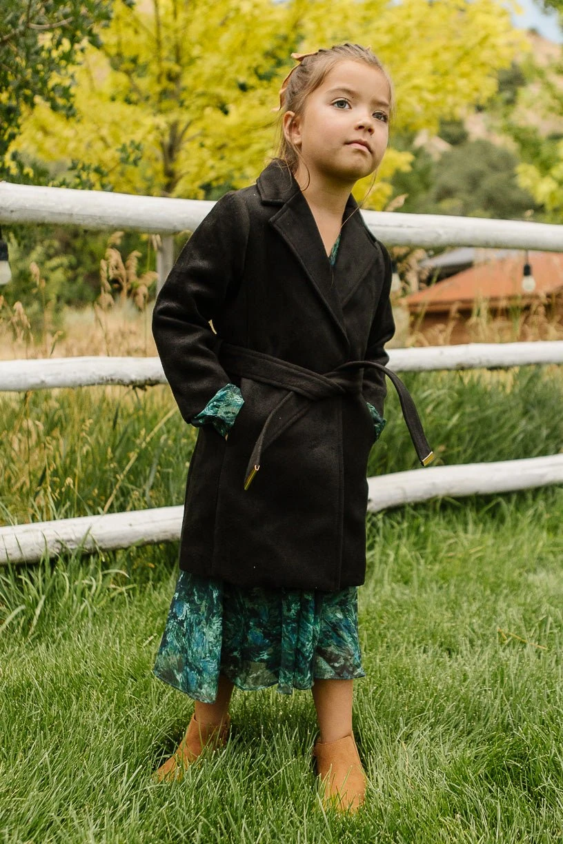 Mini Sloane Coat In Black - FINAL SALE 5 Mini Sloane Coat In Black - FINAL SALE - Image 5