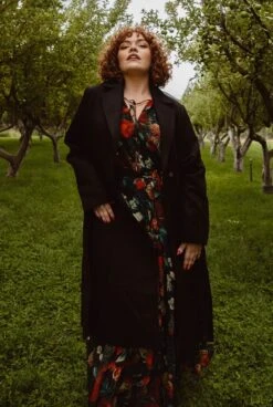 Sloane Coat In Black - FINAL SALE -Fashion Clothing Store SloaneBlack QuietMeadows F23 2 369815